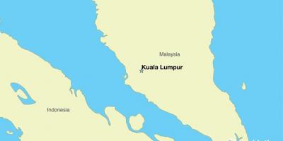 Žemėlapis kapitalo malaizija