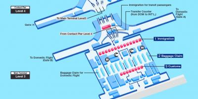 Terminalo Klia žemėlapyje