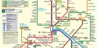 Kvala lumpūro metro žemėlapis