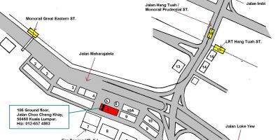 Hang tuah monorail stotis map