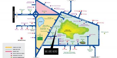 Žemėlapis universiteto malaya