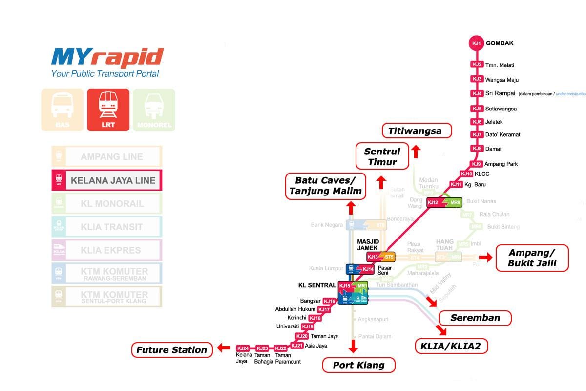 putra lrt žemėlapyje