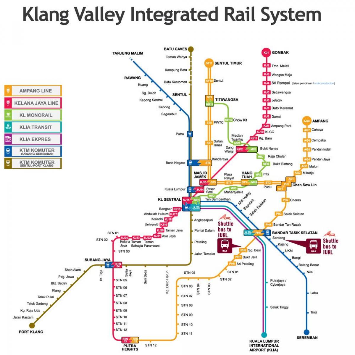 kl integruotą geležinkelių žemėlapis