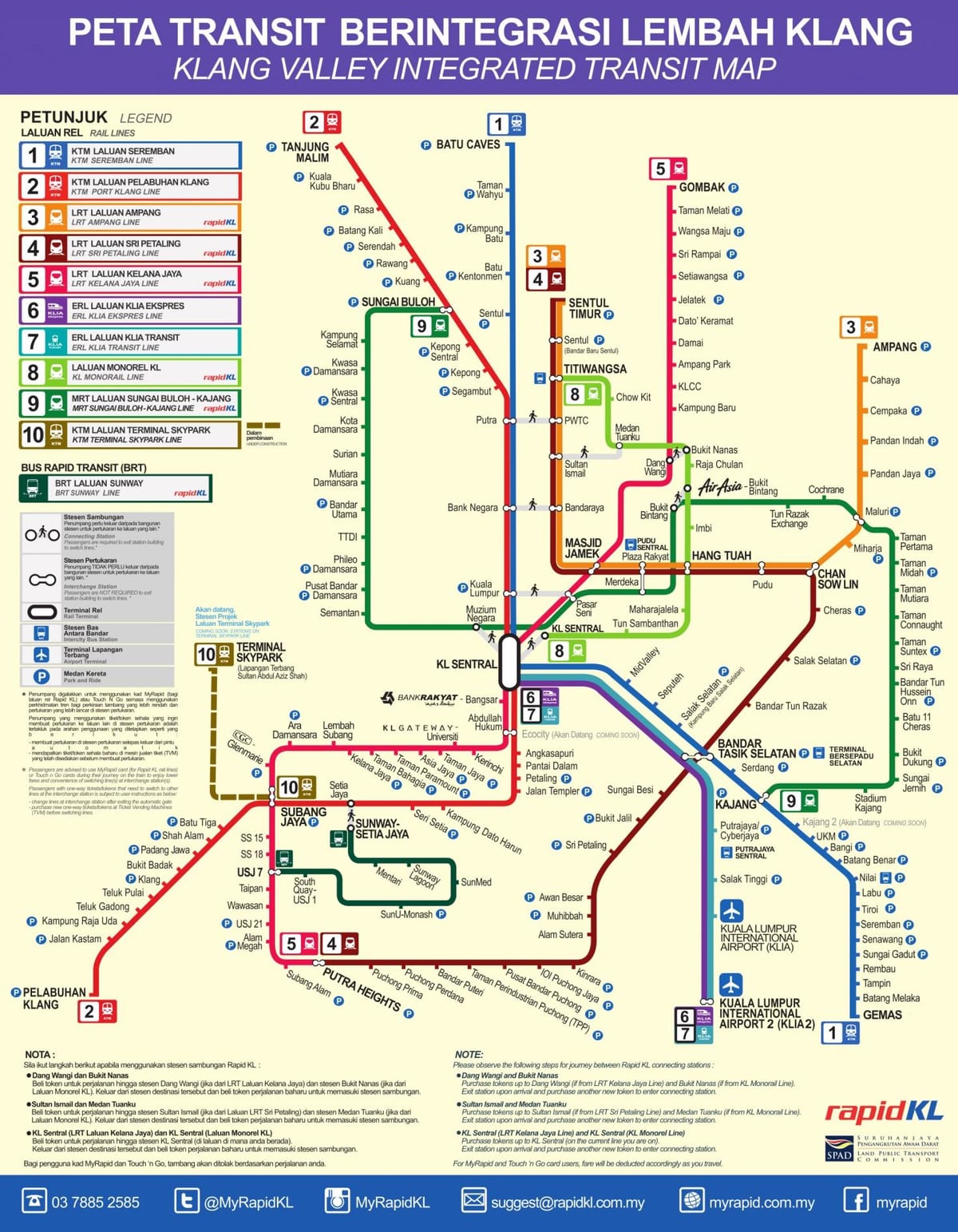 kvala lumpūras mrt žemėlapyje