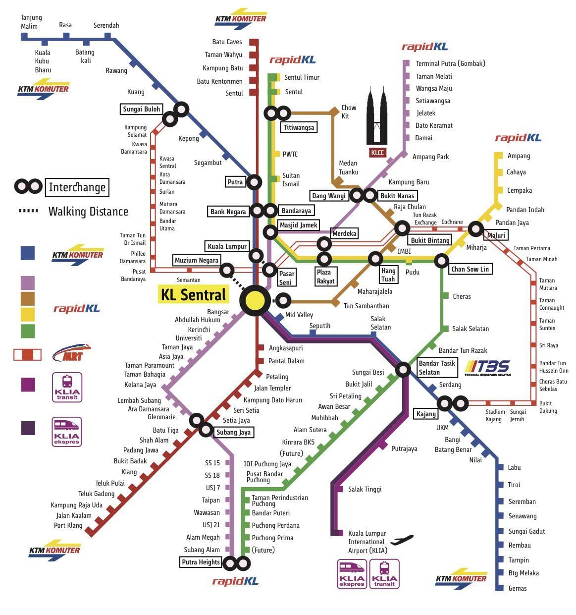 kl sentral traukinių stotis map