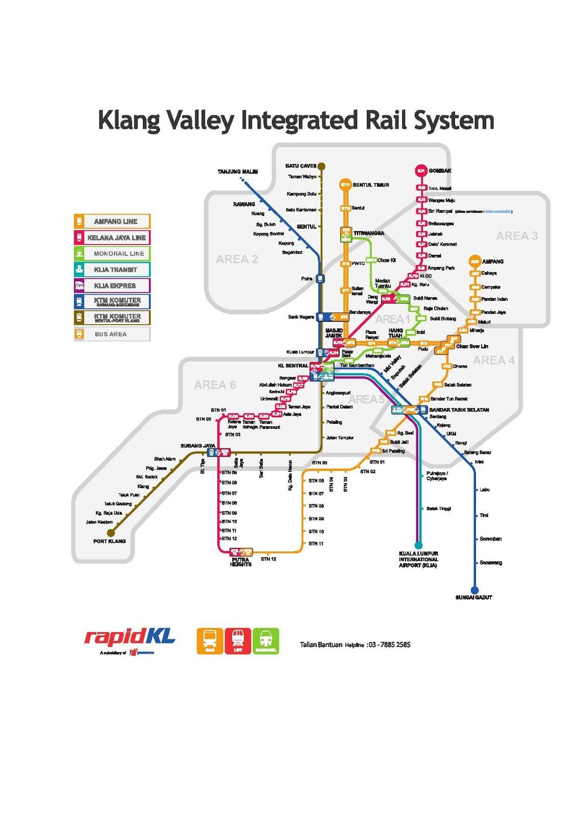 myrapid lrt žemėlapyje