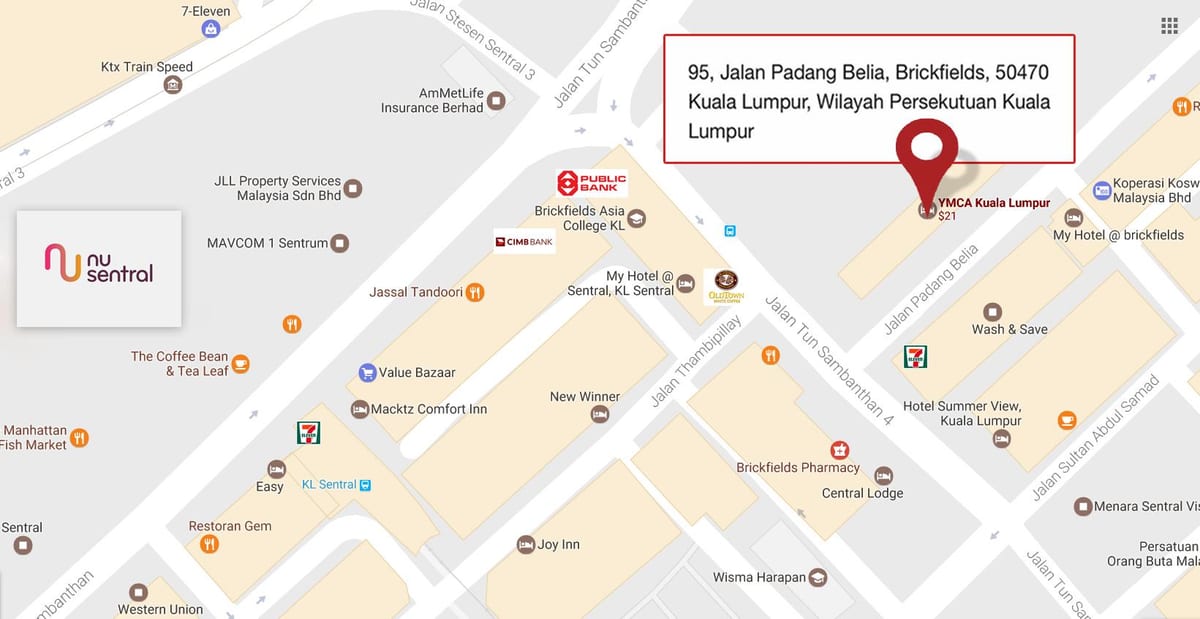 Žemėlapis wilayah persekutuan kvala lumpūras