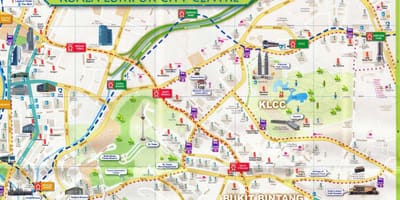 Kvala lumpūras bukit bintang žemėlapyje