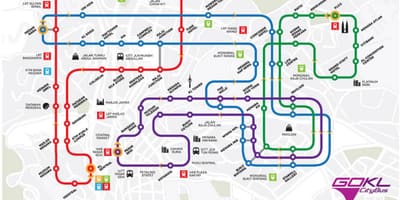 Eikite kl miesto autobusų žemėlapyje