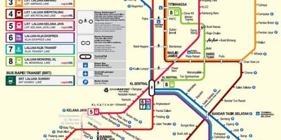 Lrt linija žemėlapyje kvala lumpūras