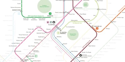 Kvala lumpūras mrt 2016 m. žemėlapį