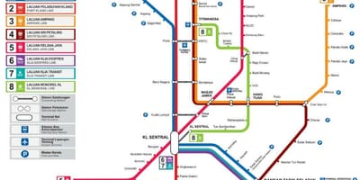 Kvala lumpūras traukinių stotis map