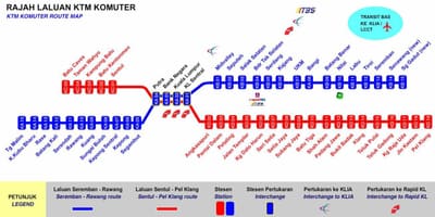Kl komuter žemėlapyje