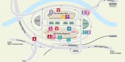 Žemėlapis mid valley katalogas