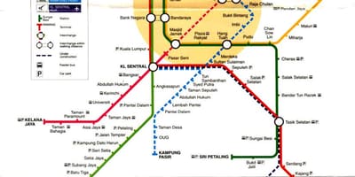 Star line lrt žemėlapyje